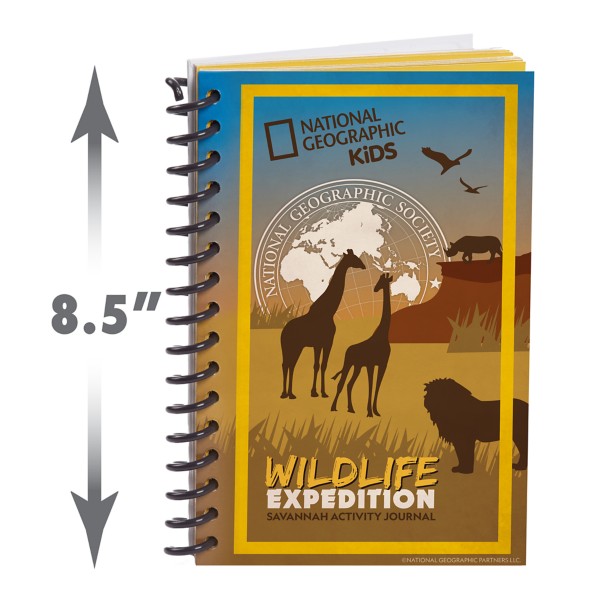 National Geographic Wildlife Expedition Savannah Activity Journal Set