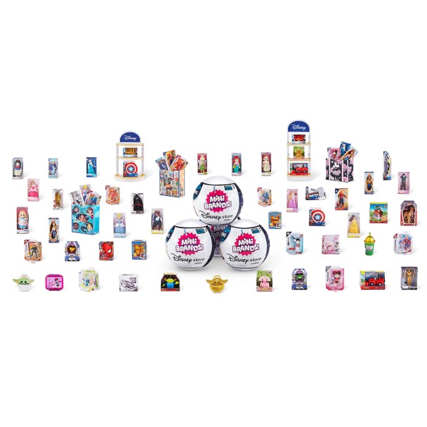 Disney 5 Surprise Mini Brands! Mystery Capsules – 3-Pack