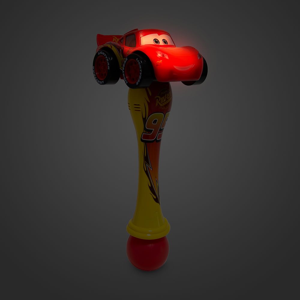 lightning mcqueen bubble scooter