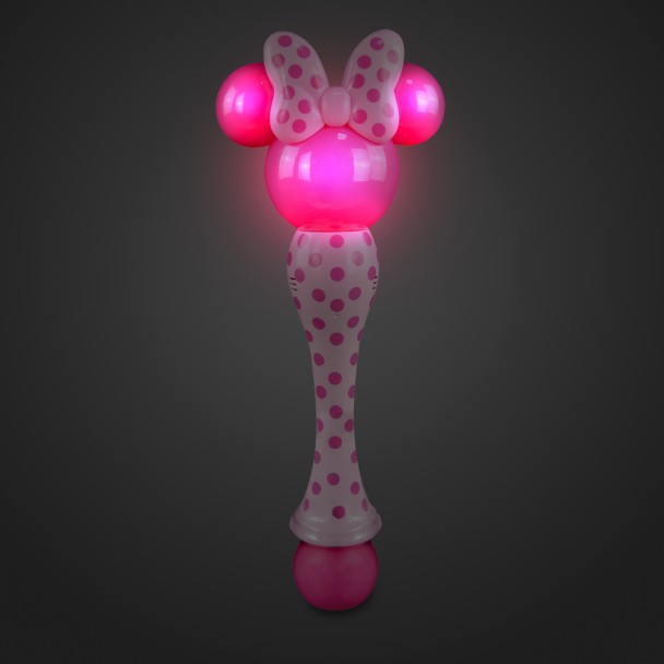 Minnie Mouse Light-Up Bubble Wand