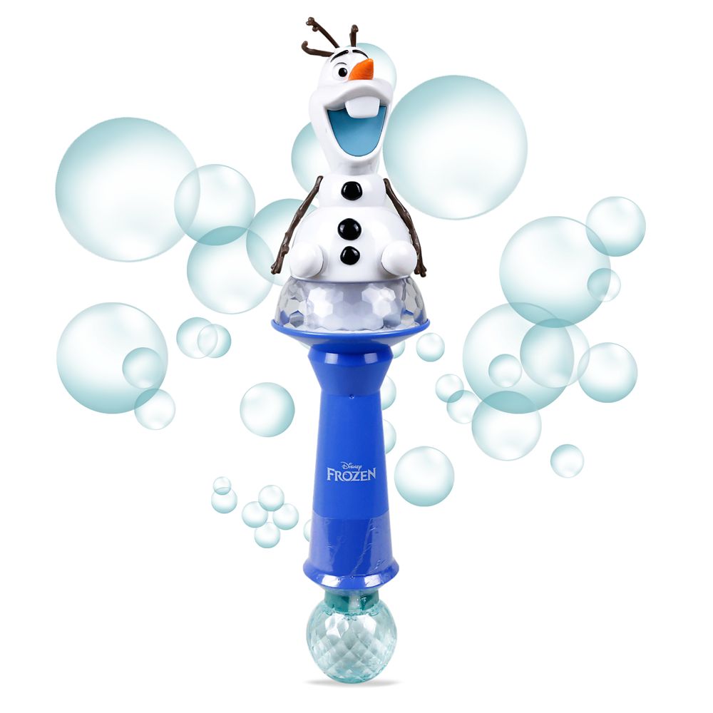 Olaf Light-Up Bubble Wand – Frozen is now available
