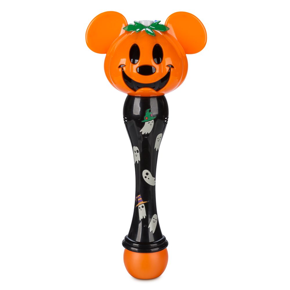 Mickey Mouse Jack-o'-Lantern Light-Up Bubble Wand