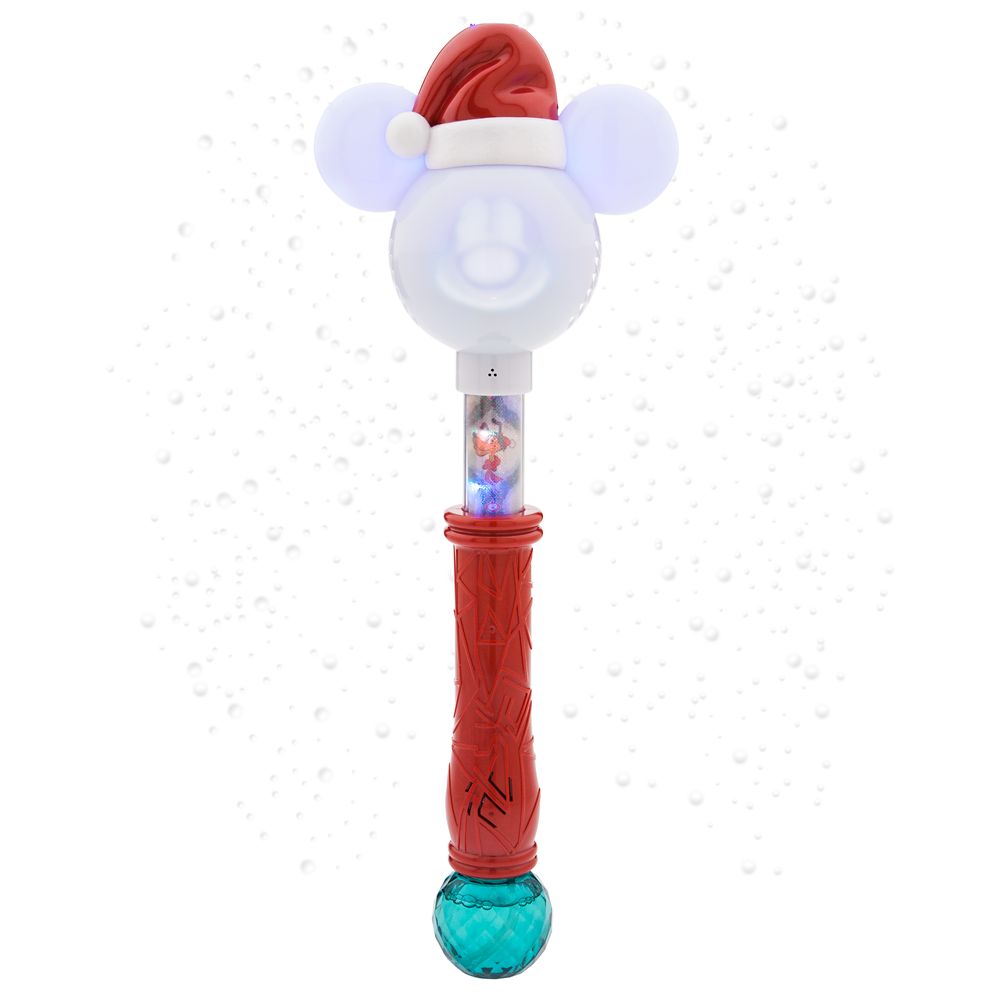 Mickey Mouse Holiday Light-Up Singing Snow Wand