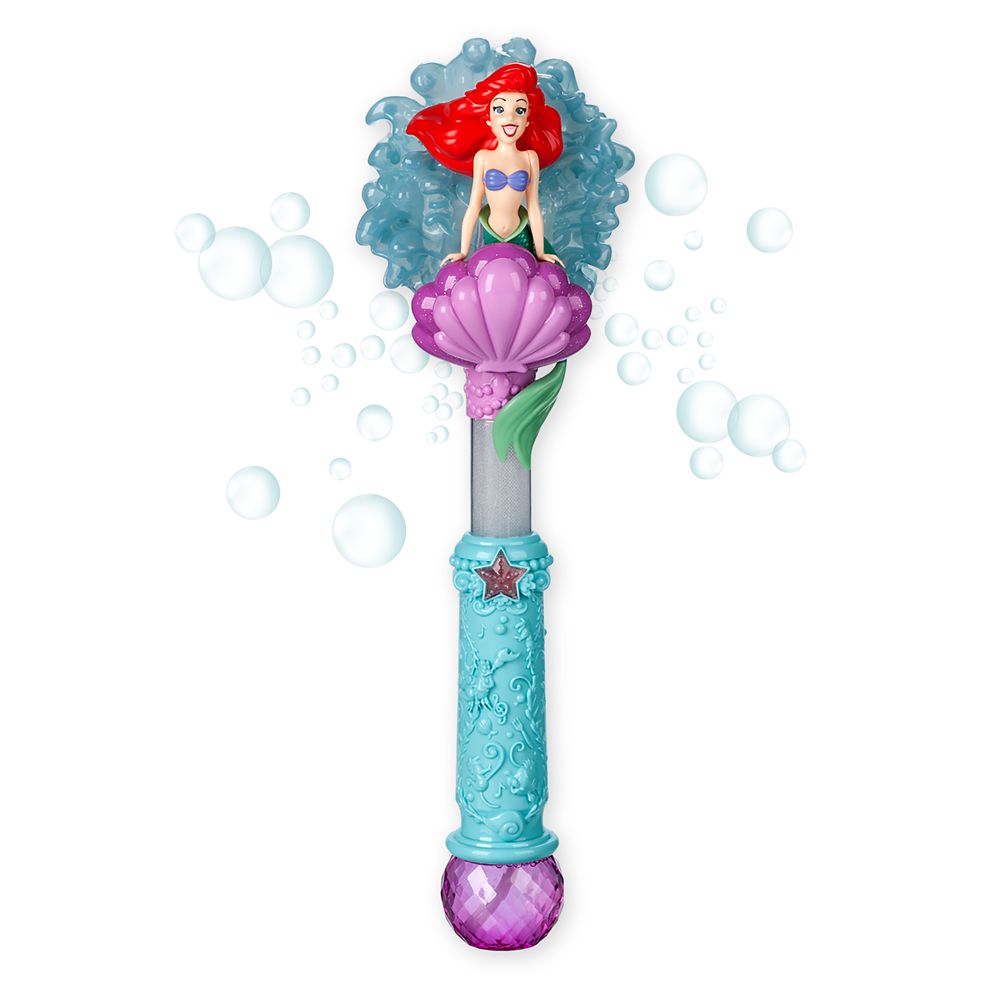 Ariel Light and Sound Bubble Wand – The Little Mermaid now out