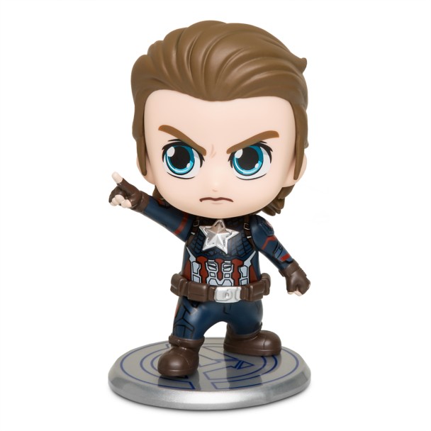 Captain America Cosbaby Bobble-Head Figure by Hot Toys – Marvel's Avengers: Endgame