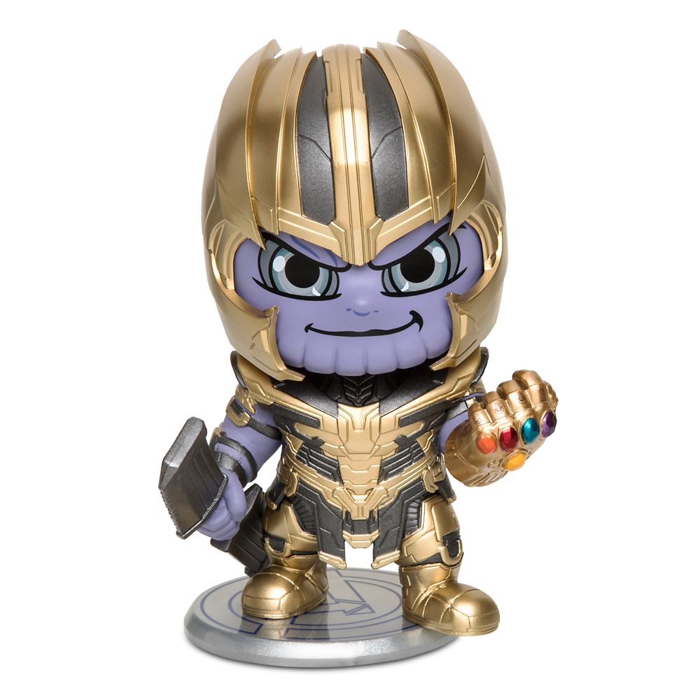 Thanos Cosbaby Bobble Head Figure By Hot Toys Marvels Avengers Endgame