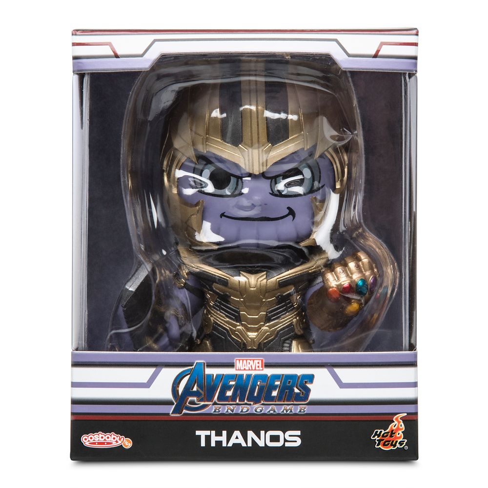 Thanos Cosbaby Bobble Head Figure By Hot Toys Marvels Avengers Endgame