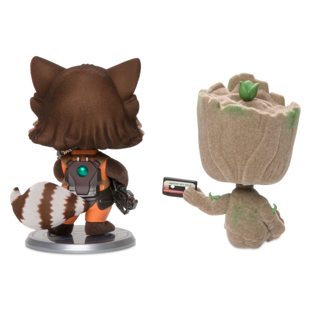 Rocket and Groot Cosbaby Bobble-Head Figure Set by Hot Toys – Guardians of the Galaxy Vol. 2 – Limited Release