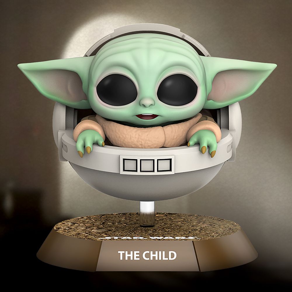 The Child With Hover Pram Cosbaby Bobble-Head Figure by Hot Toys – Star Wars: The Mandalorian