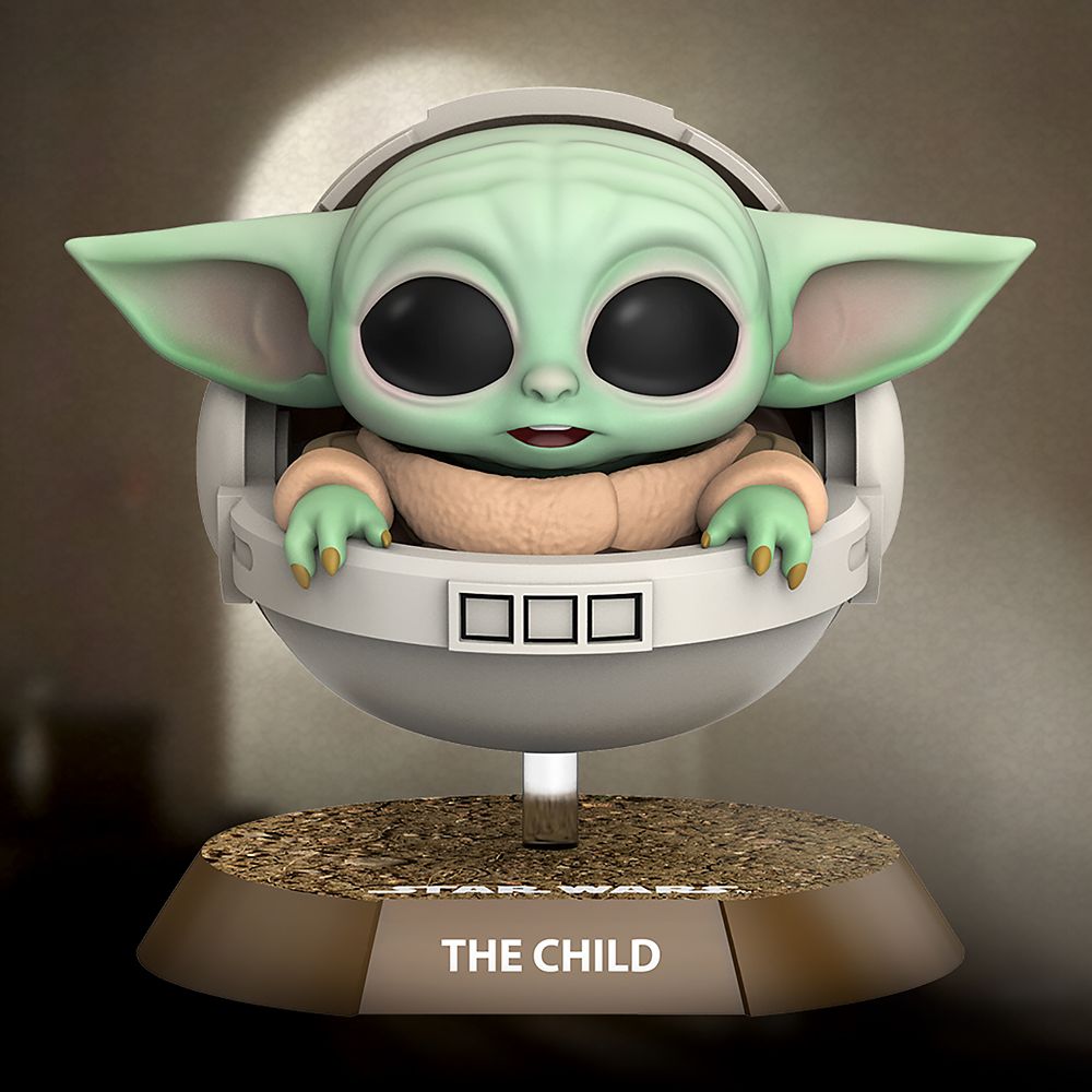 The Child With Hover Pram Cosbaby Bobble-Head Figure by Hot Toys – Star Wars: The Mandalorian