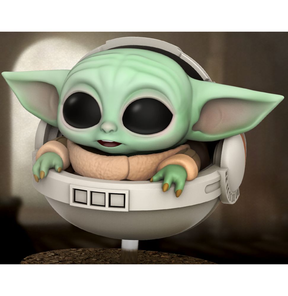 The Child With Hover Pram Cosbaby Bobble-Head Figure by Hot Toys – Star Wars: The Mandalorian