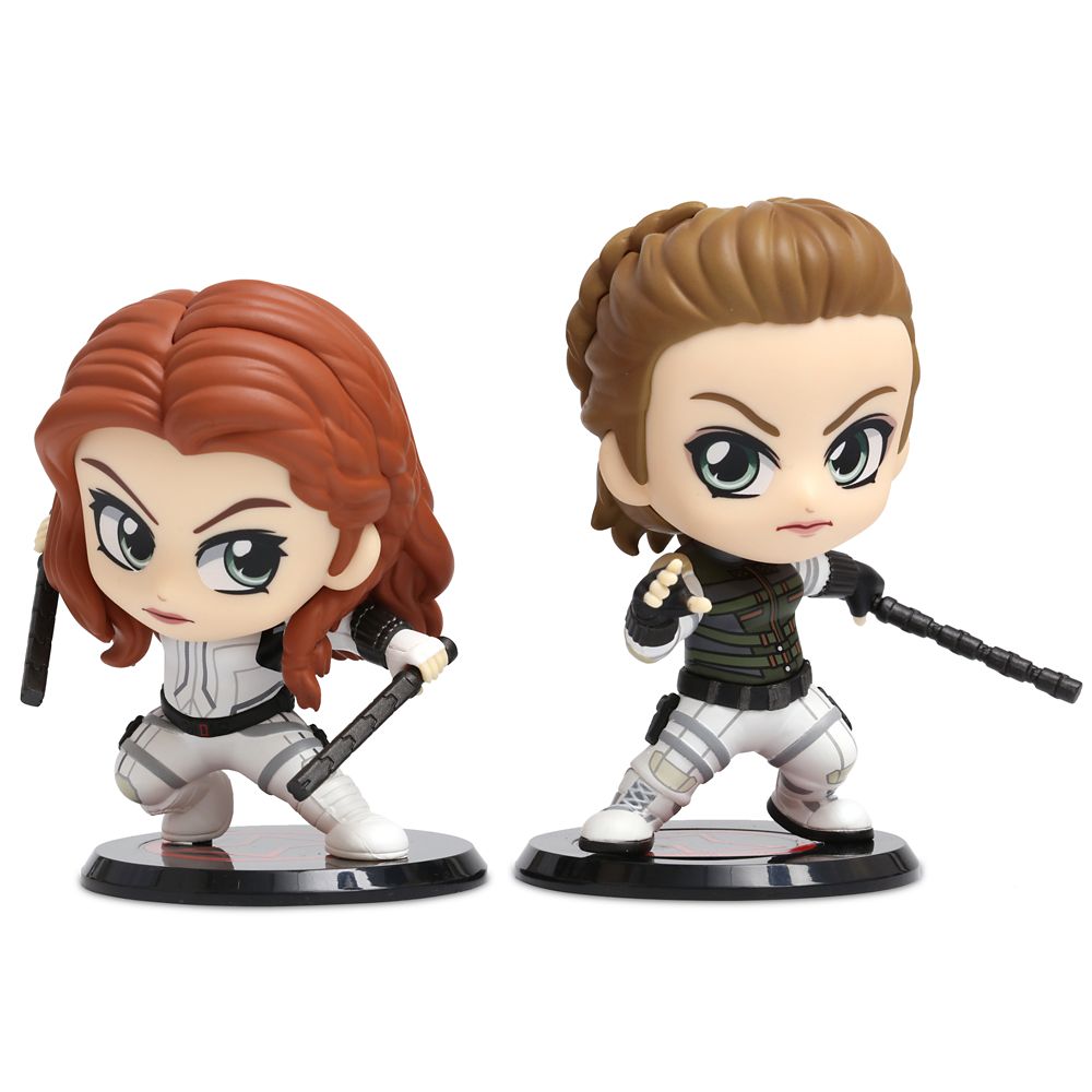 Black Widow and Yelena Cosbaby Bobble-Head Figure Set by Hot Toys – Marvel's Black Widow