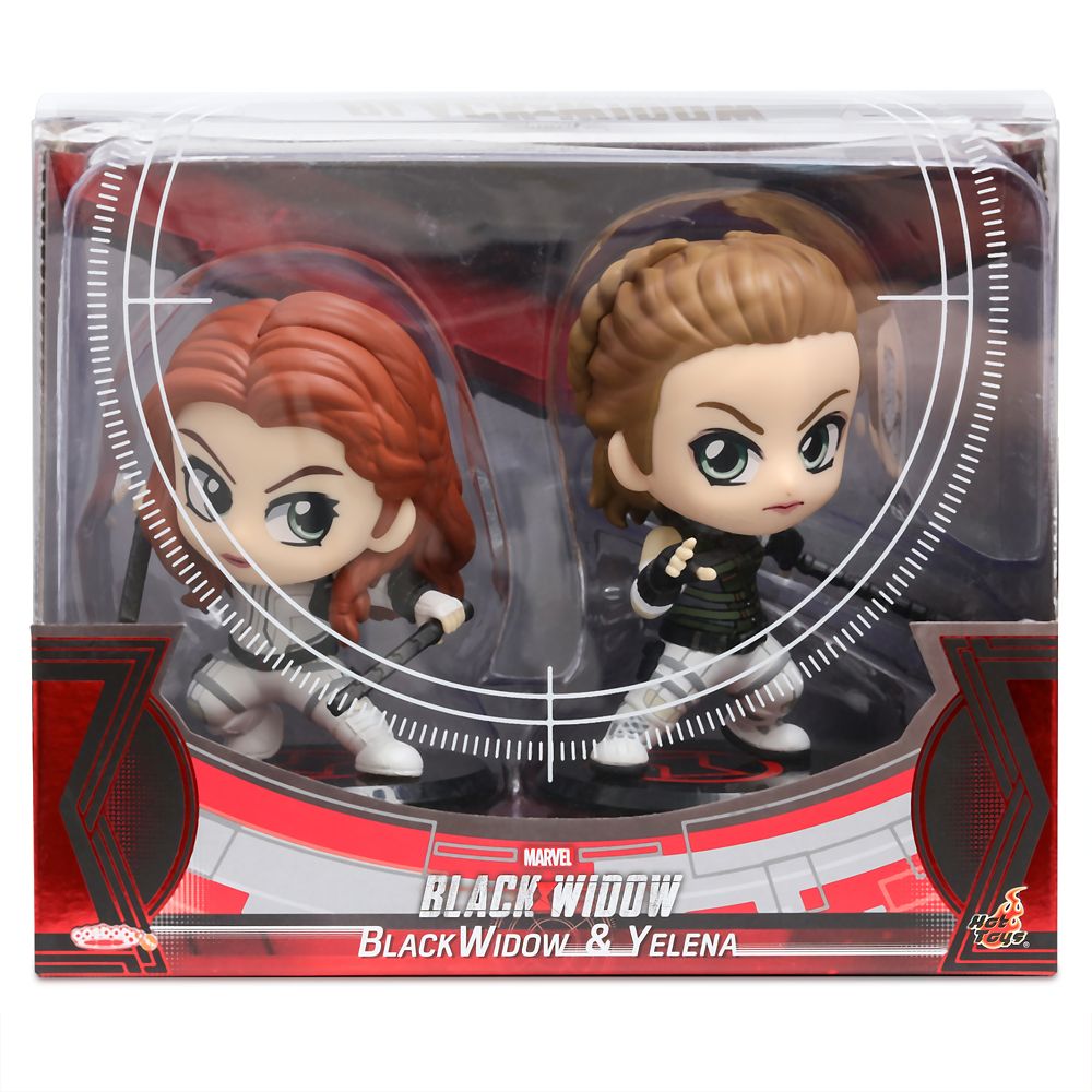 Black Widow and Yelena Cosbaby Bobble-Head Figure Set by Hot Toys – Marvel's Black Widow