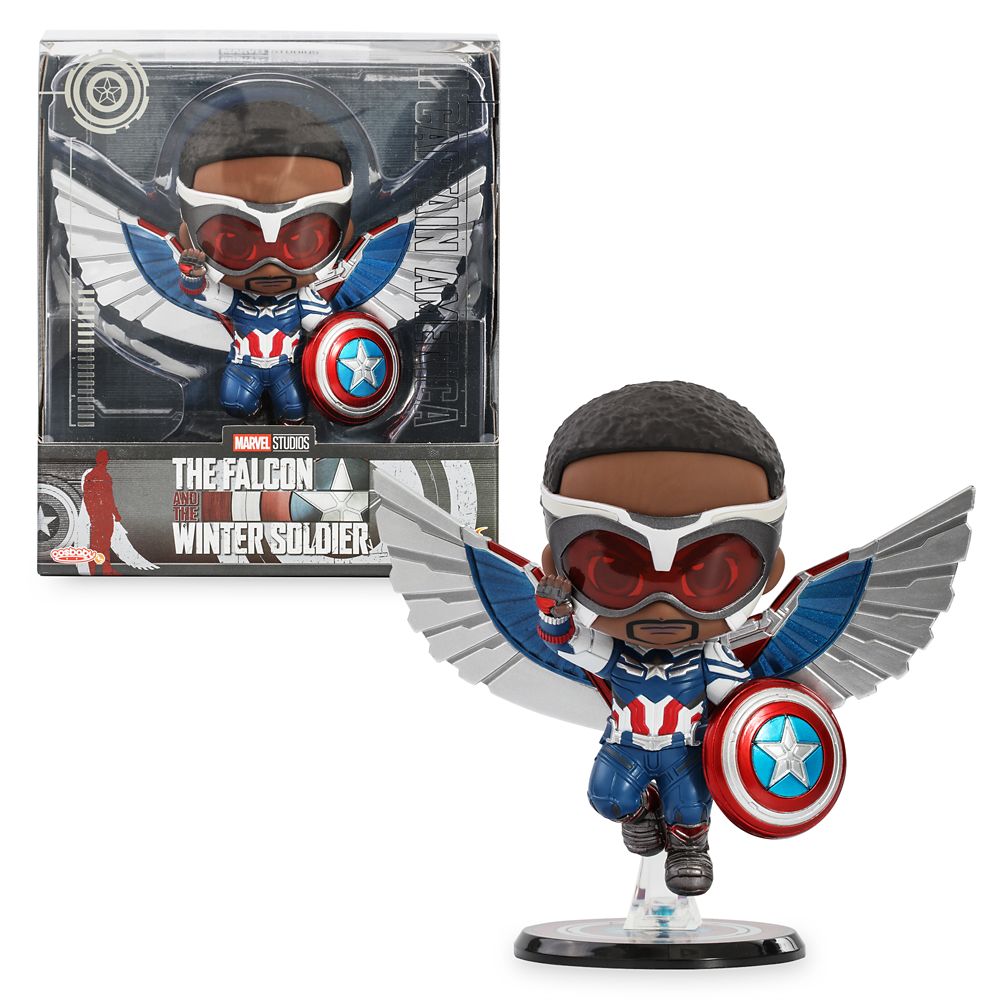 Captain America Cosbaby Bobble-Head by Hot Toys – The Falcon and the Winter Soldier – Pre-Order