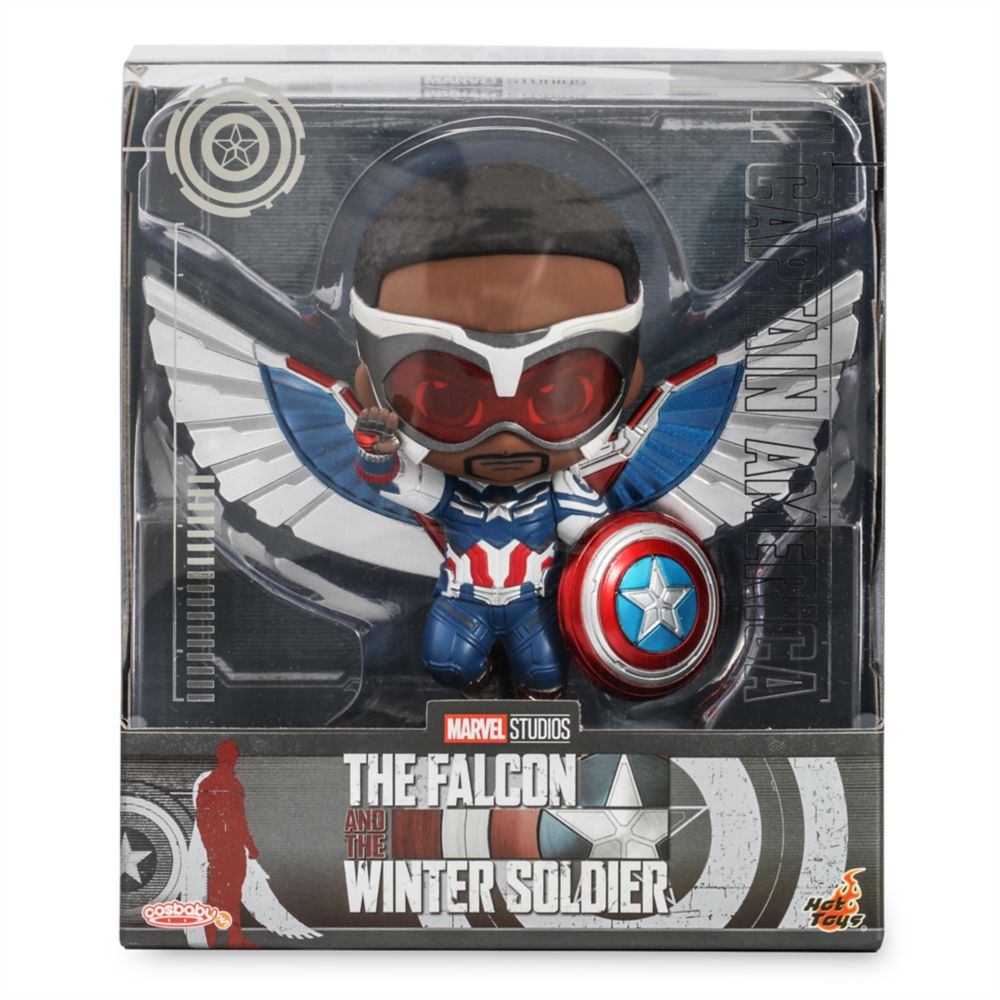 Captain America Cosbaby Bobble-Head by Hot Toys – The Falcon and the Winter Soldier – Pre-Order