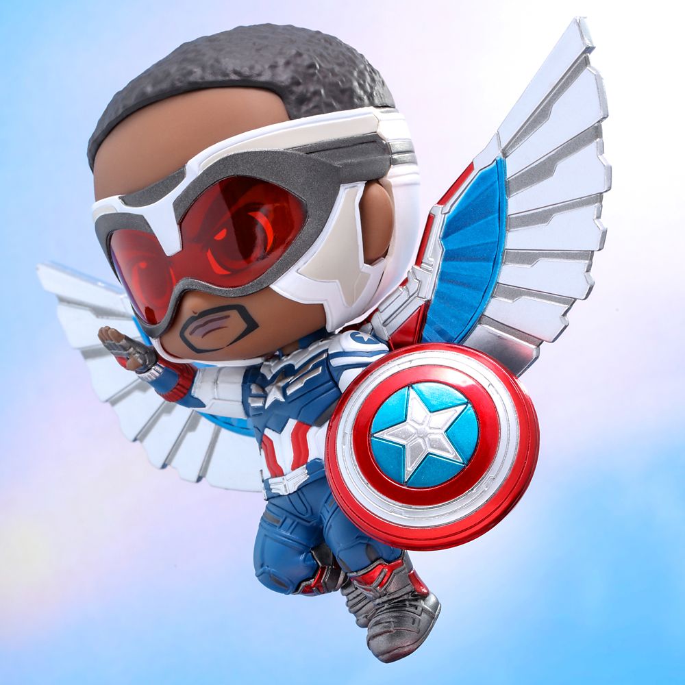 Captain America Cosbaby Bobble-Head by Hot Toys – The Falcon and the Winter Soldier – Pre-Order