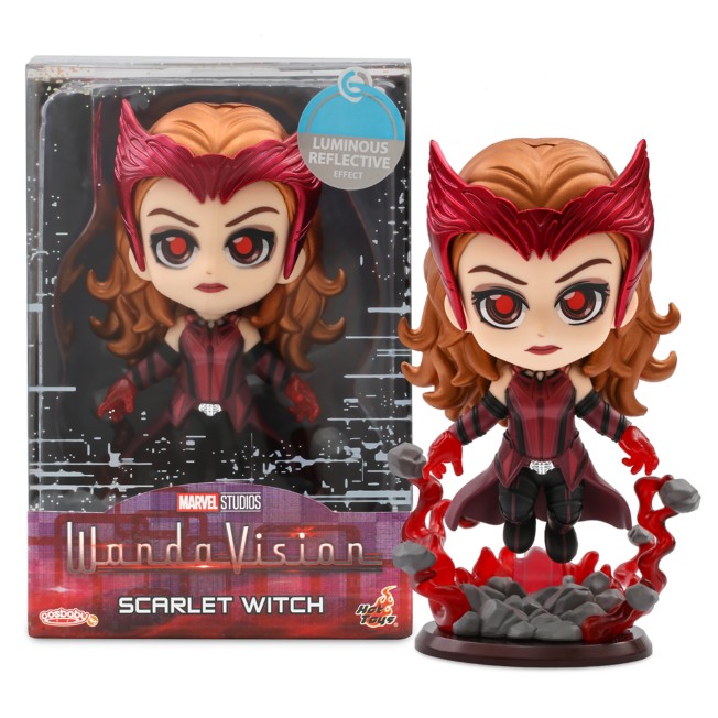 Scarlet Witch Cosbaby Bobble-Head by Hot Toys – WandaVision