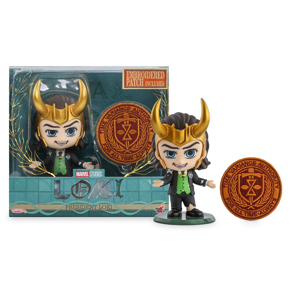 President Loki Cosbaby Bobble-Head by Hot Toys