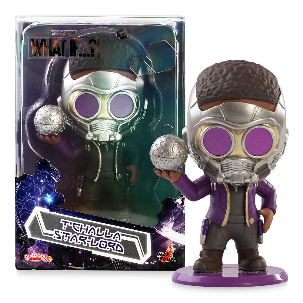 TChalla Star-Lord Cosbaby Bobble-Head by Hot Toys  Marvel What If...? Official shopDisney