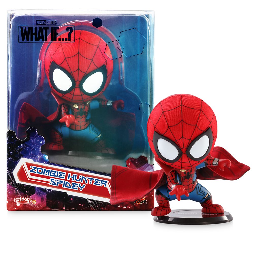 Zombie Hunter Spidey Cosbaby Bobble-Head by Hot Toys – Marvel What If...? – Pre-Order