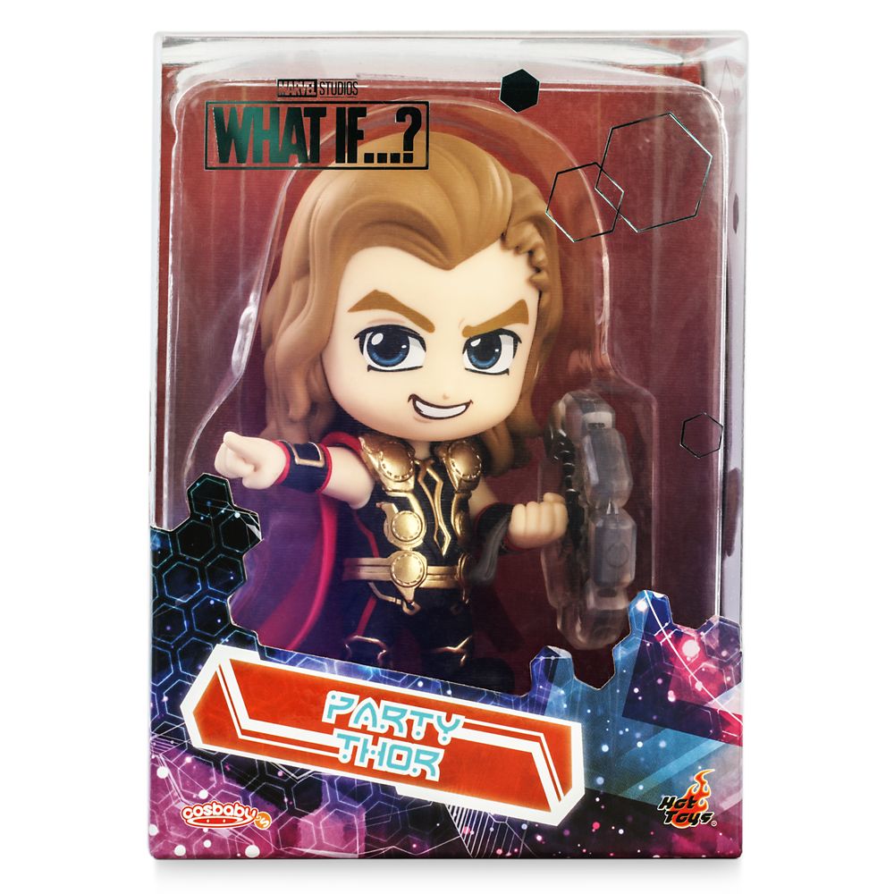 Party Thor Cosbaby Bobble-Head by Hot Toys – Marvel What If...? – Pre-Order