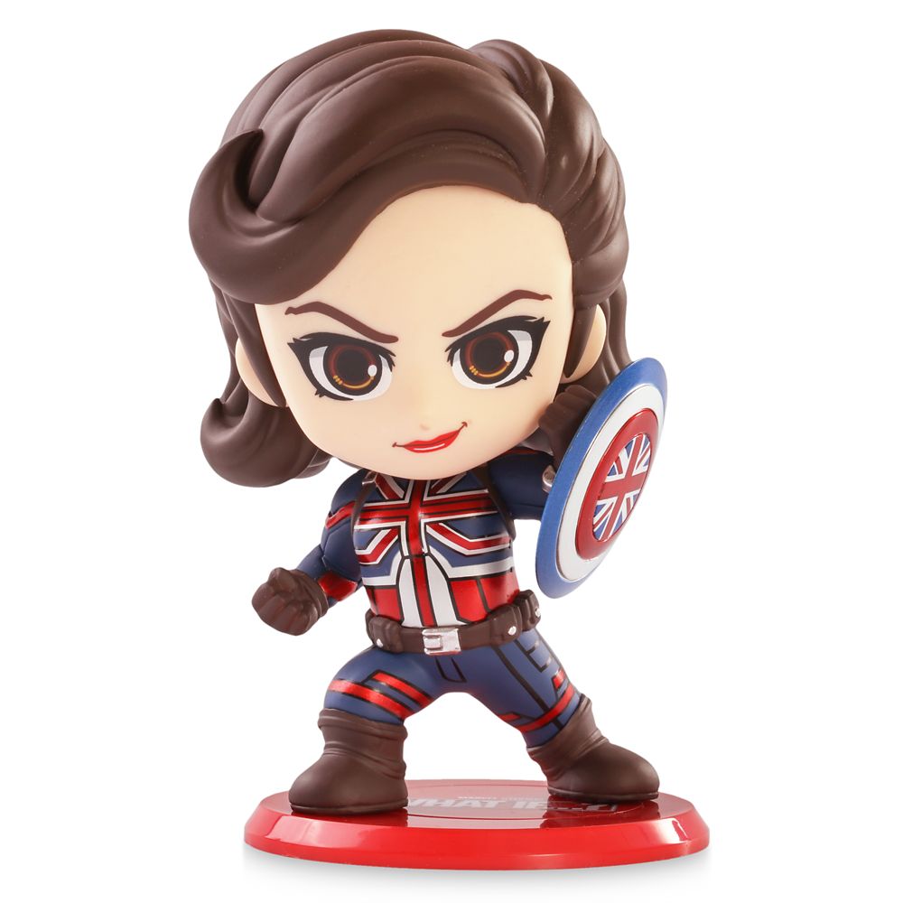 Marvel's Captain Carter Cosbaby Bobble-Head by Hot Toys – Marvel What If...? – Pre-Order