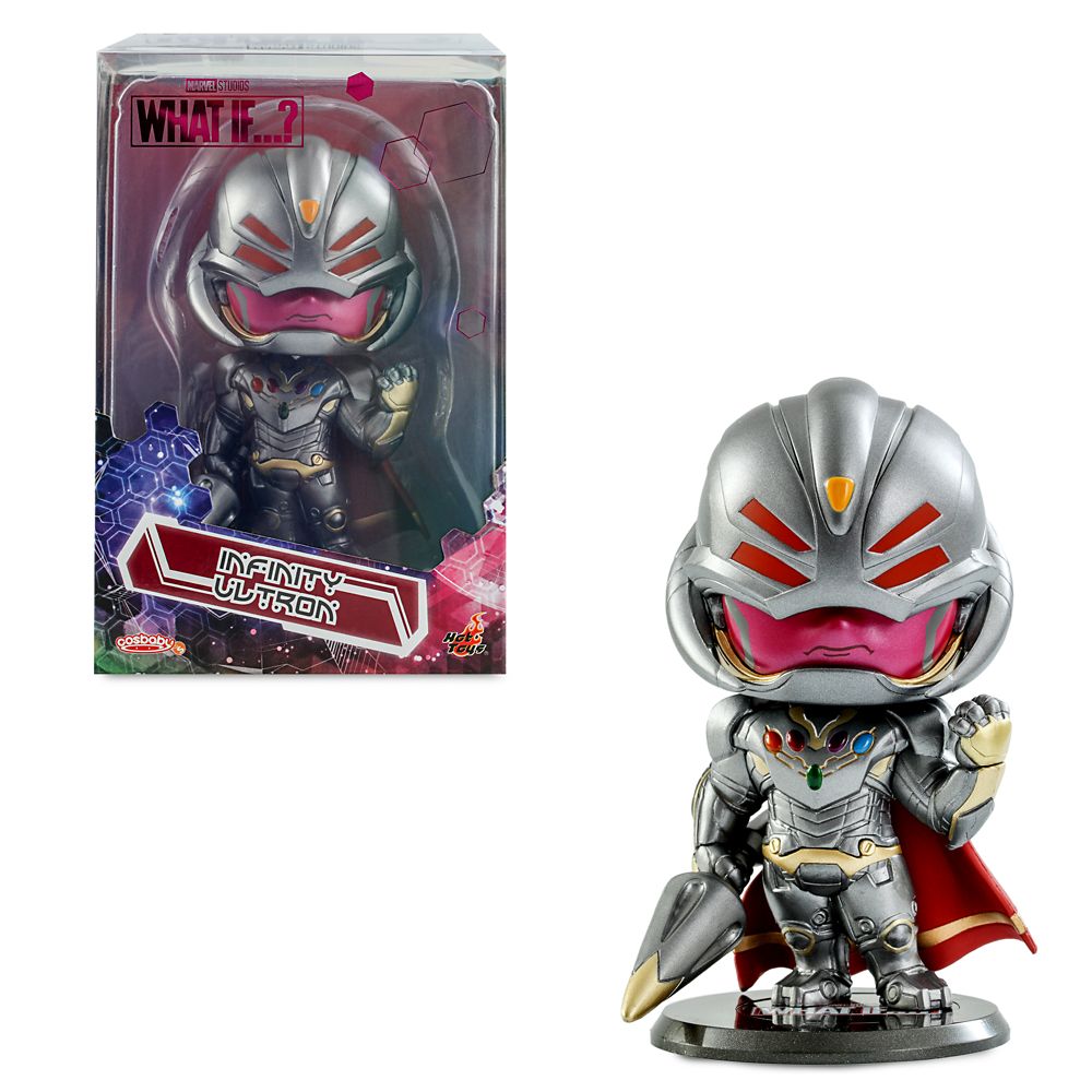 Infinity Ultron Cosbaby Bobble-Head Figure by Hot Toys – Marvel What If ...