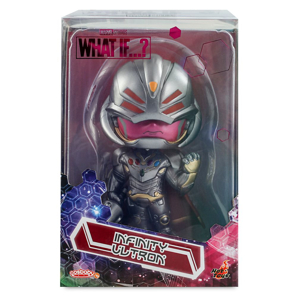 Infinity Ultron Cosbaby Bobble-Head Figure by Hot Toys – Marvel What If...? – Pre-Order