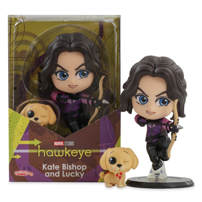 Kate Bishop and Lucky Cosbaby Bobble-Head by Hot Toys – Hawkeye