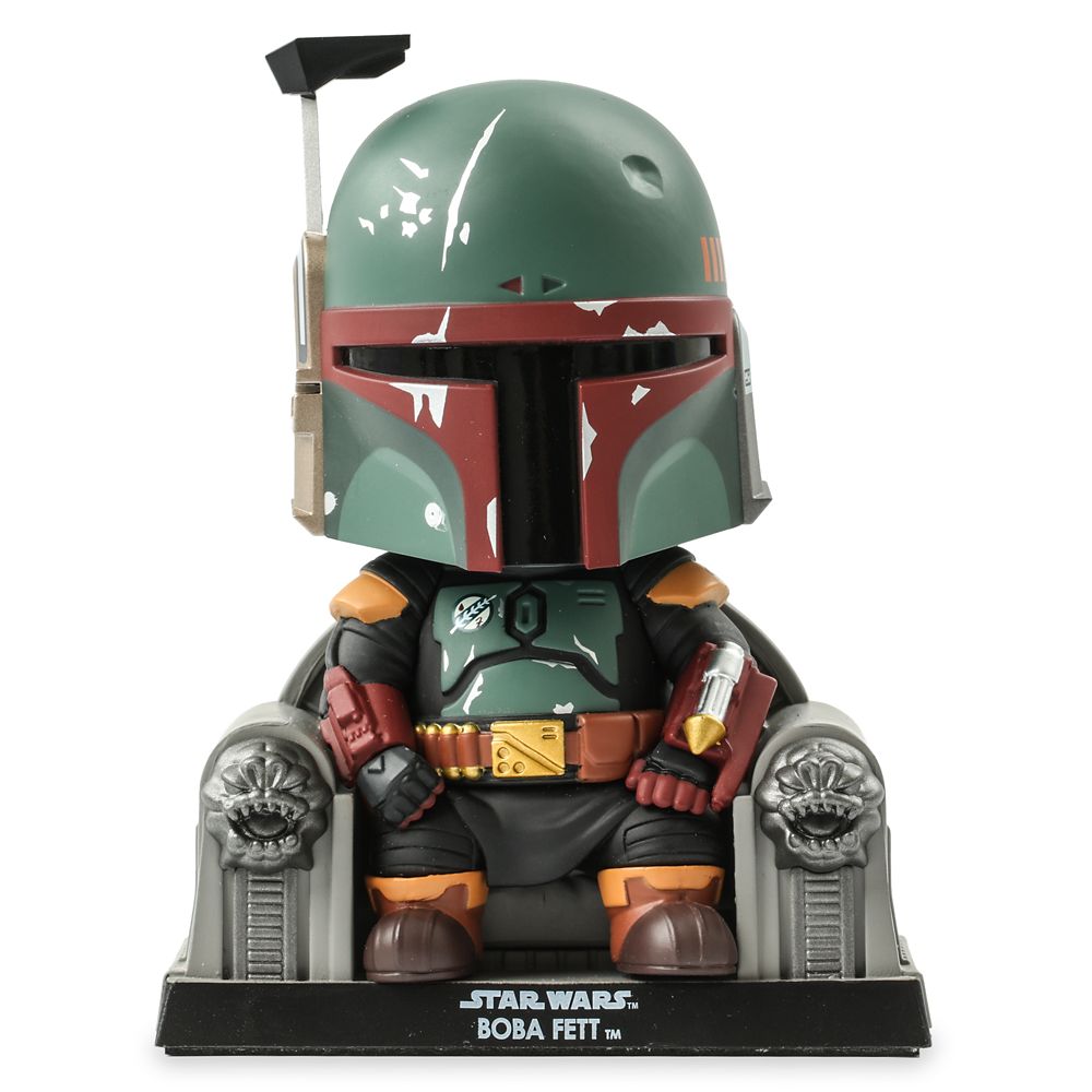 Boba Fett and Throne Cosbaby Bobble-Head by Hot Toys – Star Wars: The Book of Boba Fett