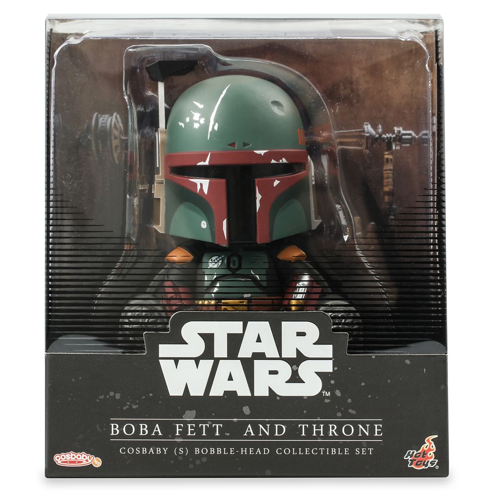 Boba Fett and Throne Cosbaby Bobble-Head by Hot Toys – Star Wars: The Book of Boba Fett