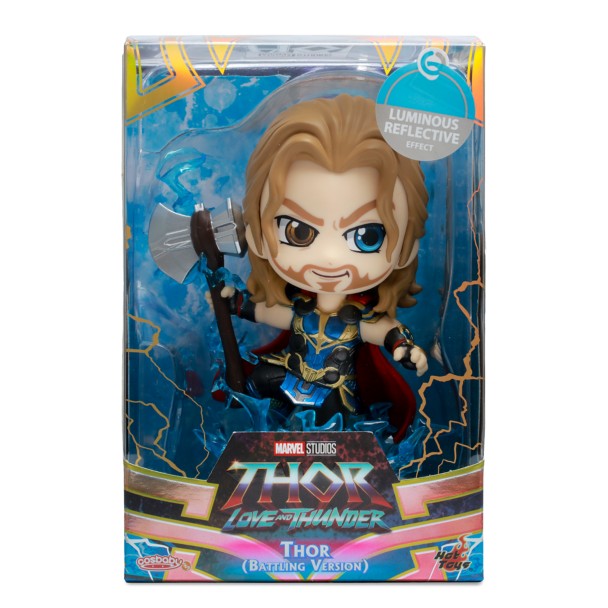 Thor (Battling Version) Cosbaby Bobble-Head by Hot Toys – Thor: Love and Thunder