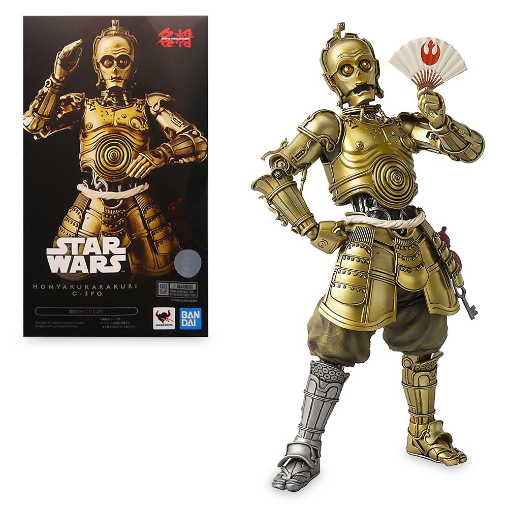 Honyaku Karakuri C-3PO Bandai Meisho Movie Realization Action Figure – Star Wars