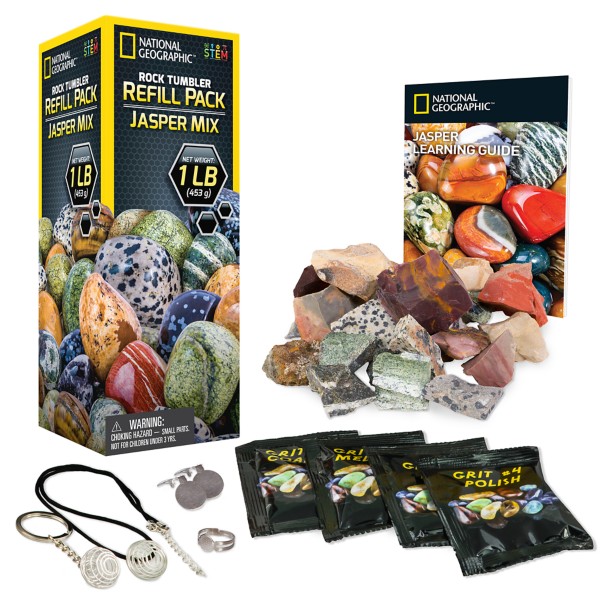 Rock Tumbler Refill Pack – Gemstones – National Geographic