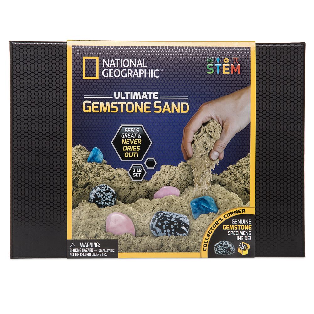 Ultimate Gemstone Sand Play Set – National Geographic