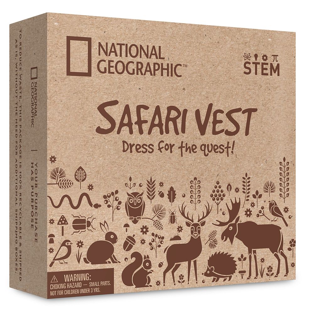 Safari Vest Kit for Kids – National Geographic
