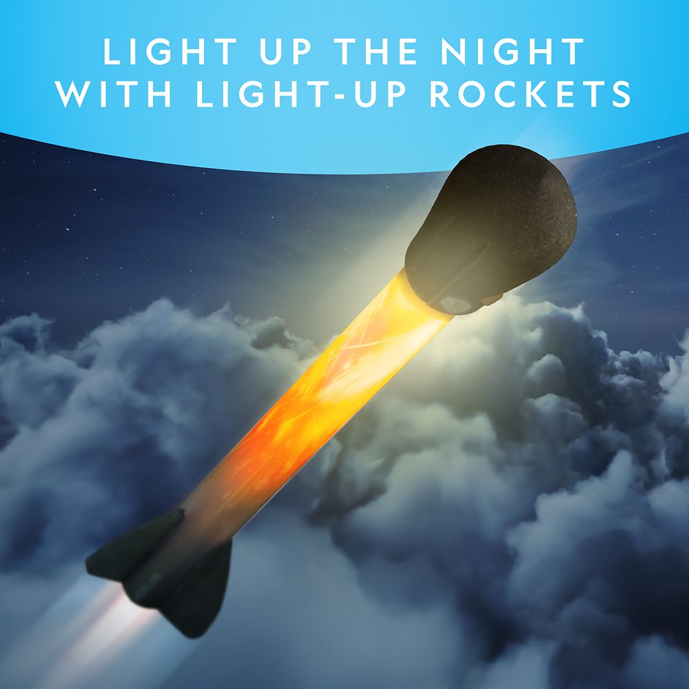 National Geographic Light-Up Air Rockets