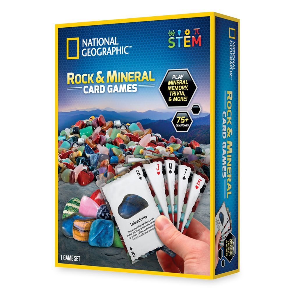 National Geographic Rock and Mineral Playing Card Set