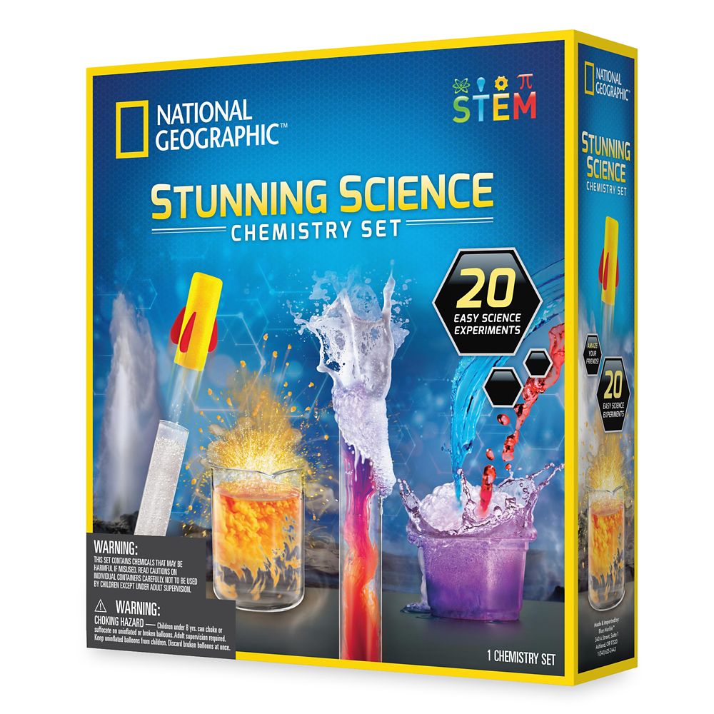 National Geographic Stunning Science Chemistry Set