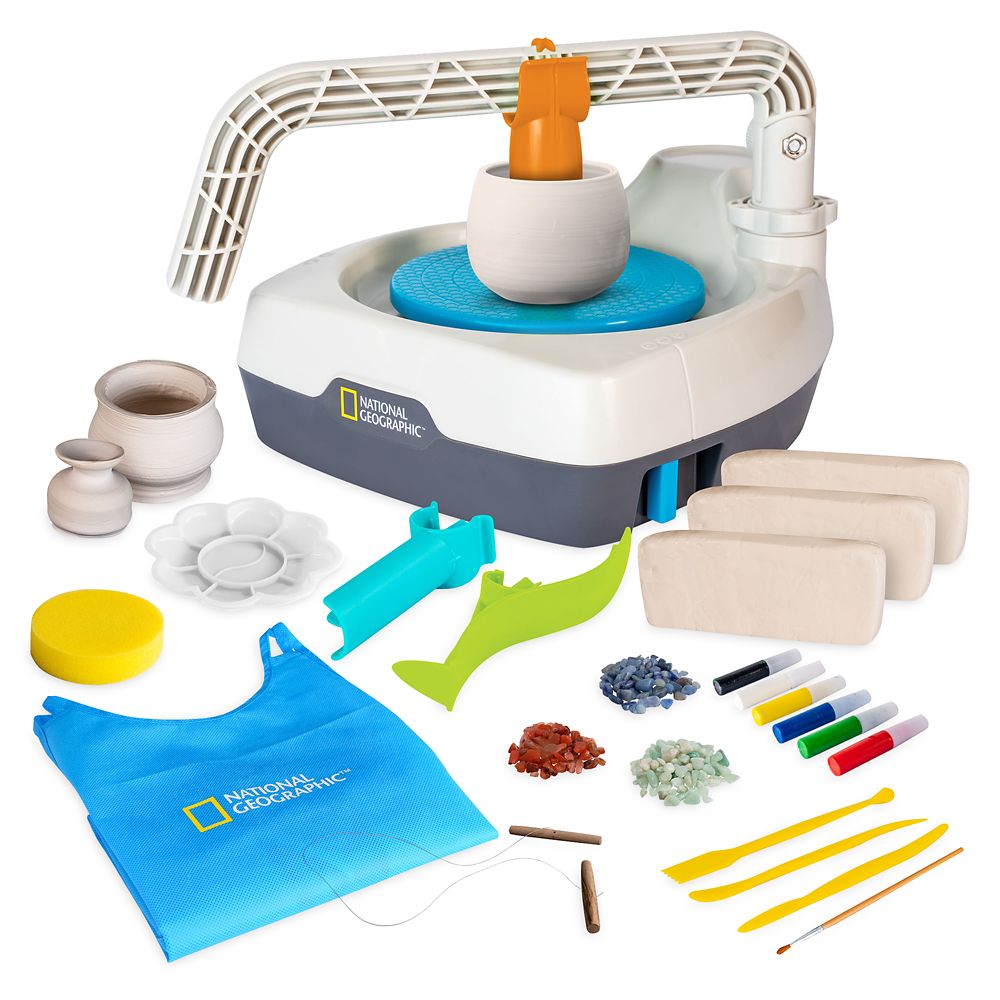 Pottery Wheel Craft Kit – National Geographic is now available