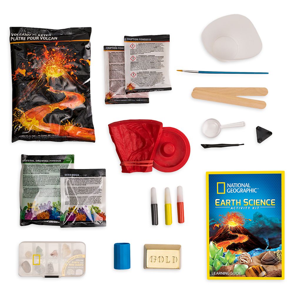 Earth Science Activity Kit – National Geographic has hit the shelves