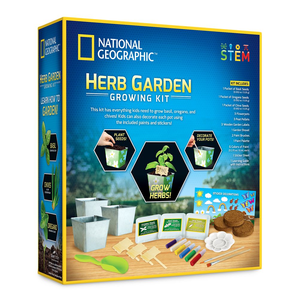 National Geographic Herb Garden Growing Kit