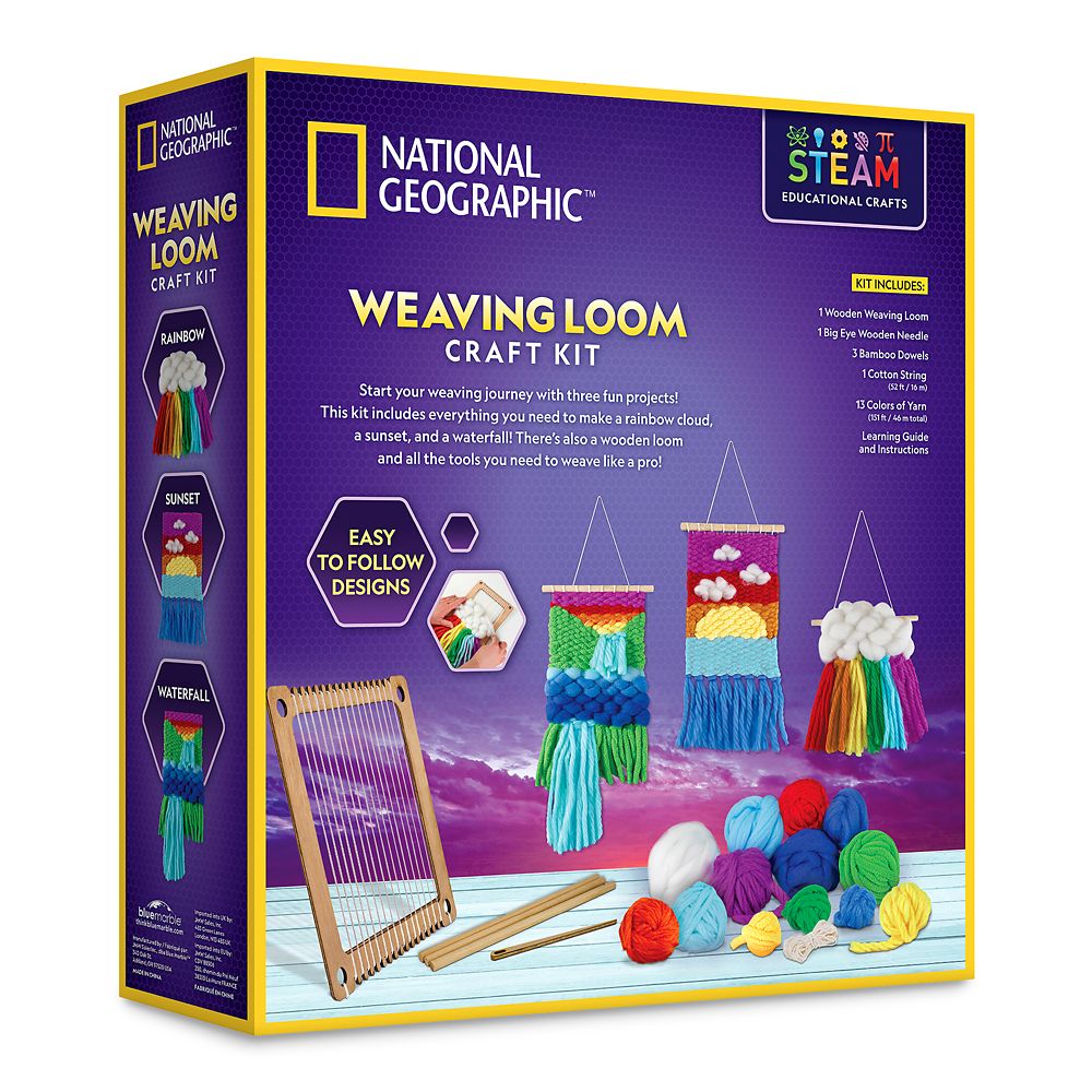 National Geographic Weaving Loom Craft Kit