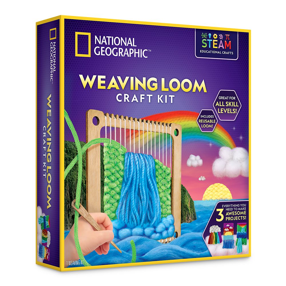 National Geographic Weaving Loom Craft Kit