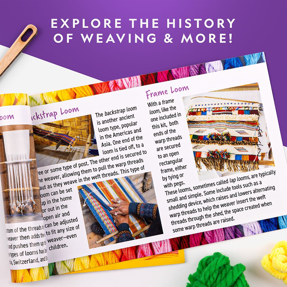 National Geographic Weaving Loom Craft Kit