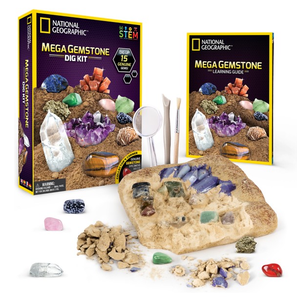 Mega Gemstone Dig Kit – National Geographic