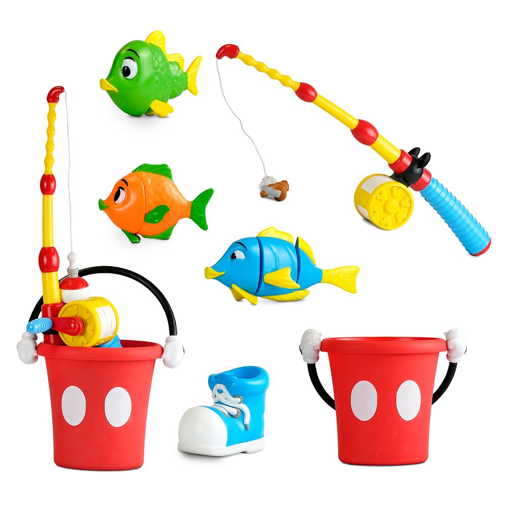 Outdoor Plastic Mickleys Fishing Toy Set For Kids, Child Age Group