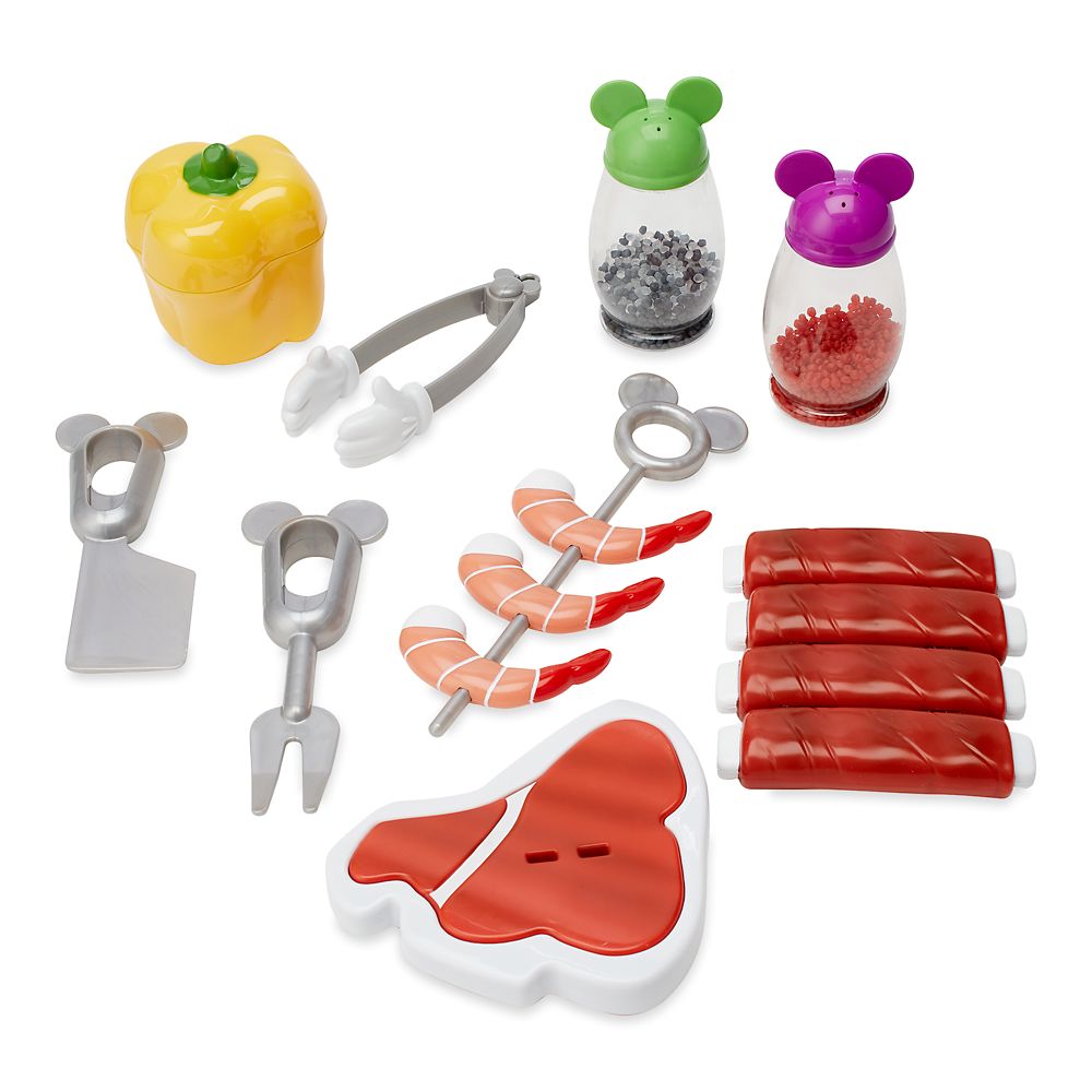 mickey mouse toy grill playset