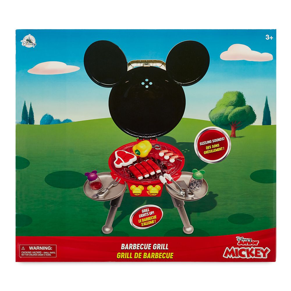 mickey mouse toy grill playset