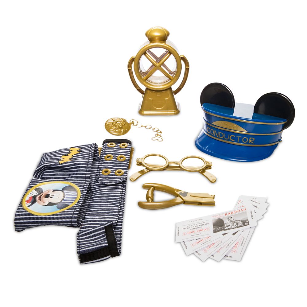 Mickey Mouse Train Conductor Set